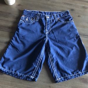 True Releigion shorts swimwear navy blue size 34